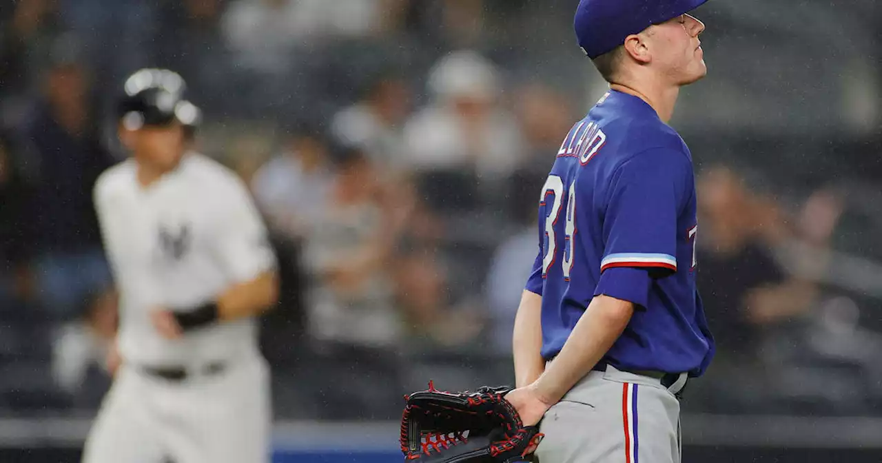 Rangers-Yankees series opener postponed again; makeup Monday