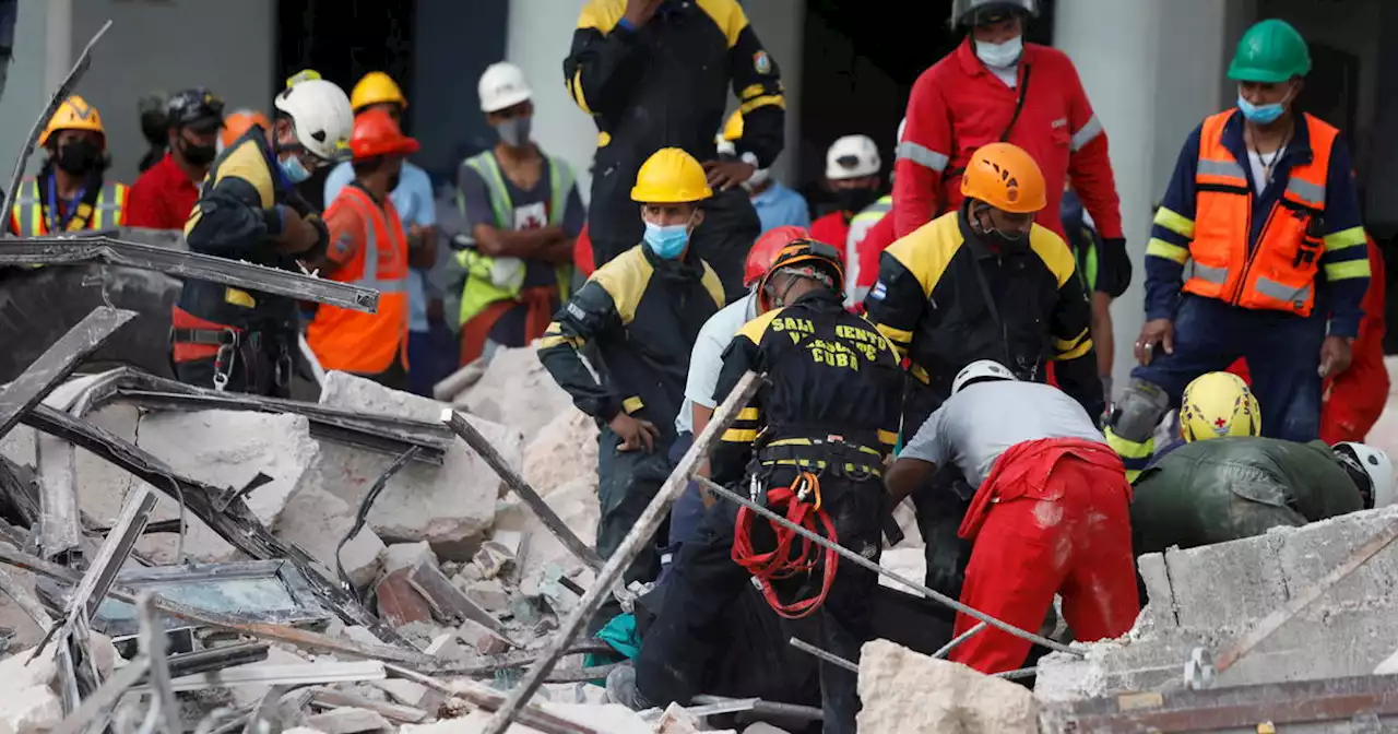 Desperate search for survivors in Cuba hotel explosion as death toll rises to at least 27