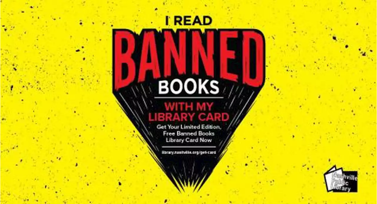 ‘I read banned books’ library cards offered at Nashville library