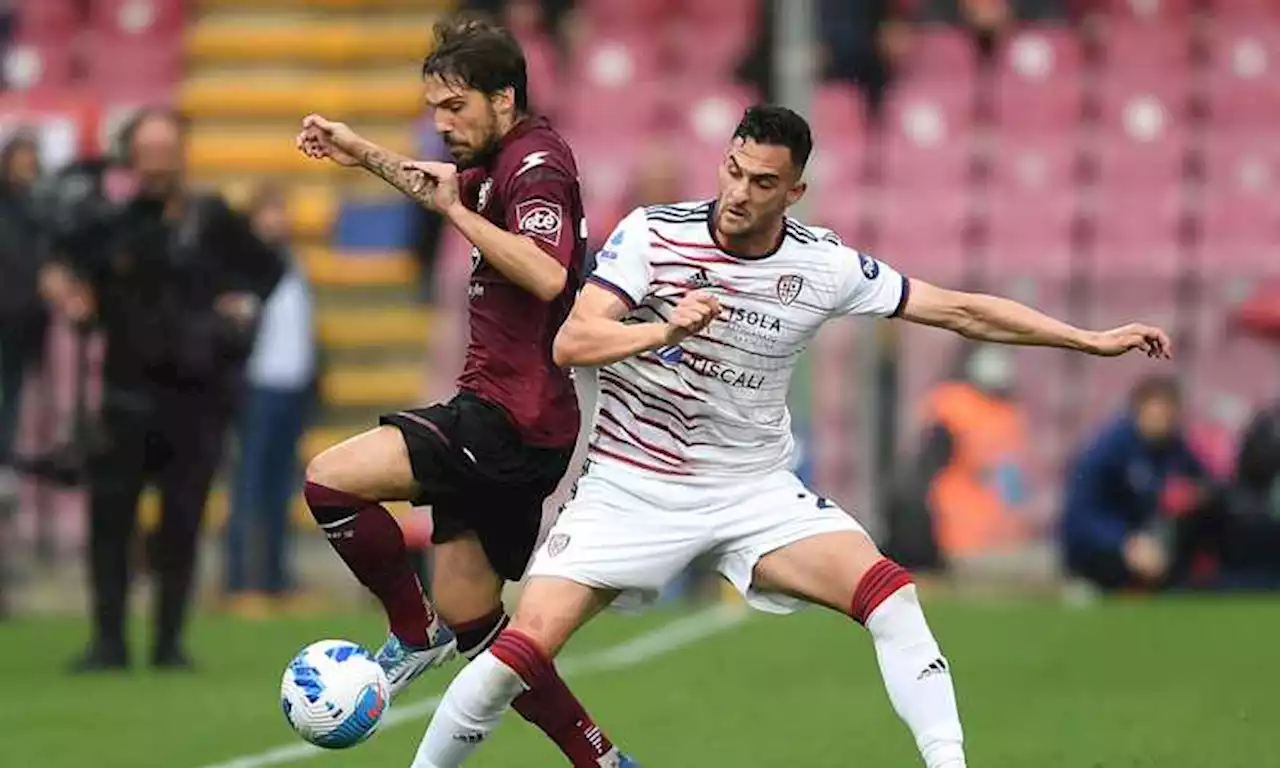 Incredibile all'Arechi! Il Cagliari riagguanta al 98' la Salernitana e l'1-1 tiene aperta la lotta salvezza