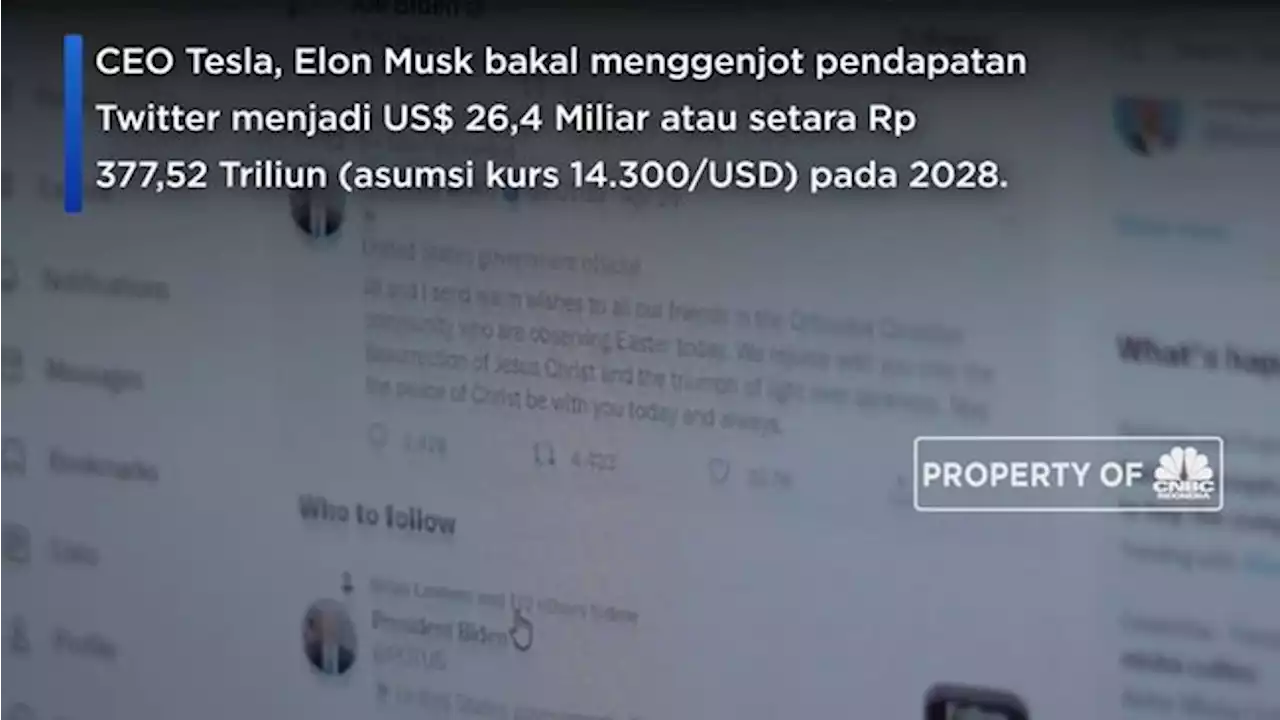 Twitter Berbayar, Elon Musk Incar Pendapatan Rp 377 Triliun