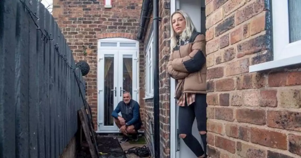 Woman with OCD left in tears over human poo that keeps washing into her garden