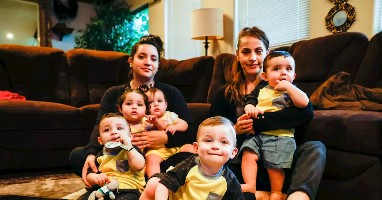 Dallas mom of almost 1-year-old quintuplets: ‘They’re not hard work’