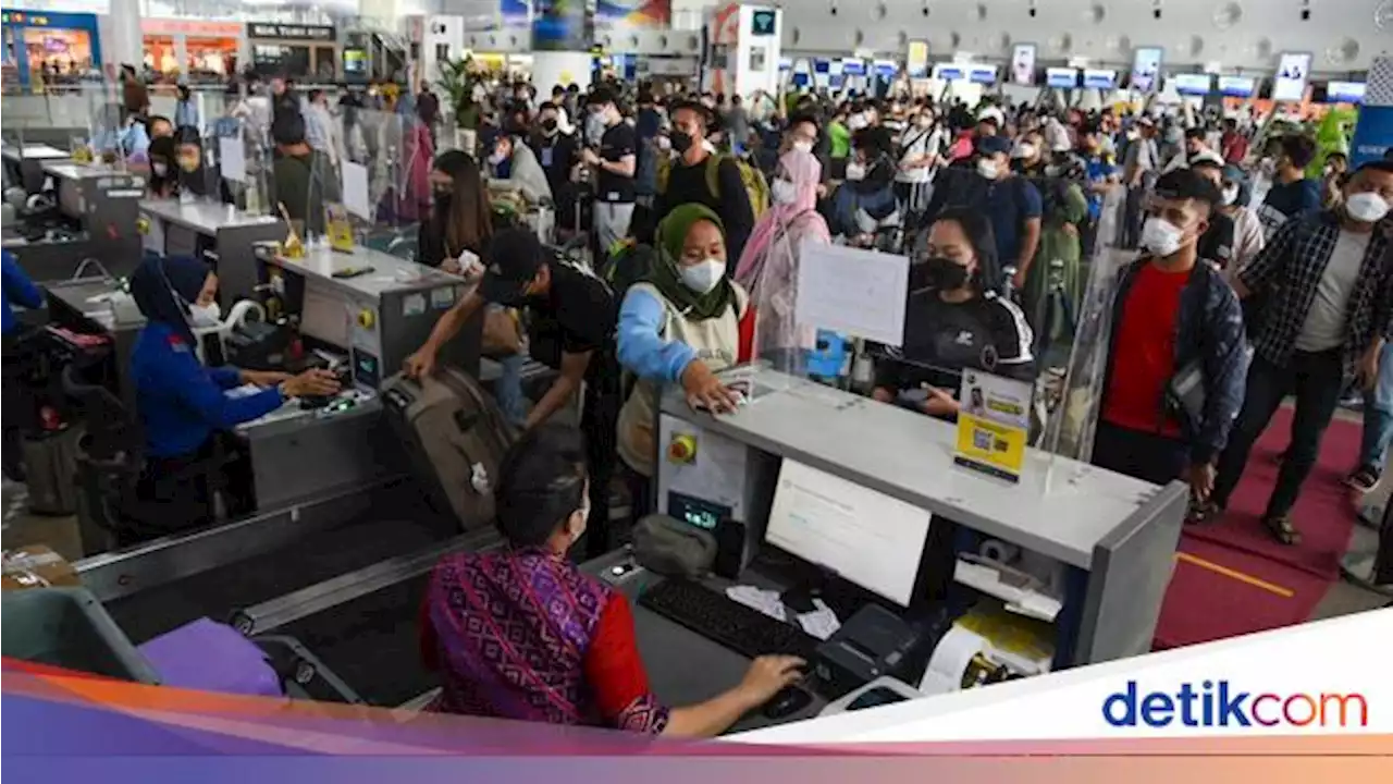 Begini Sibuknya Bandara Soetta-Kualanamu di Puncak Arus Balik Lebaran