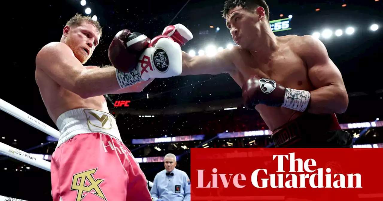 Dmitry Bivol defeats Canelo Álvarez in major upset to retain light heavyweight title – live!