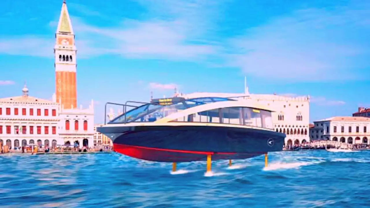 Venice Is Sinking. Here's How 'Flying' Electric Boats Can Save It