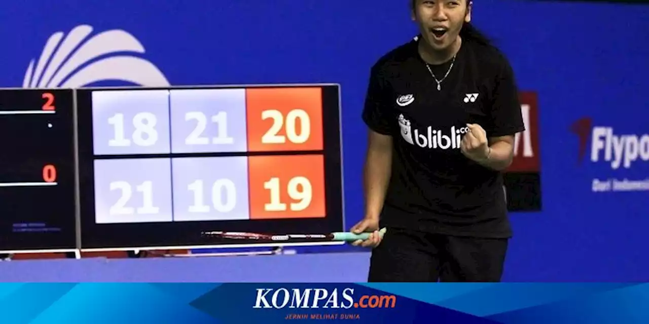 Hasil Uber Cup 2022: Tunggal Putri 19 Tahun Indonesia Kalahkan Peringkat 55 Dunia