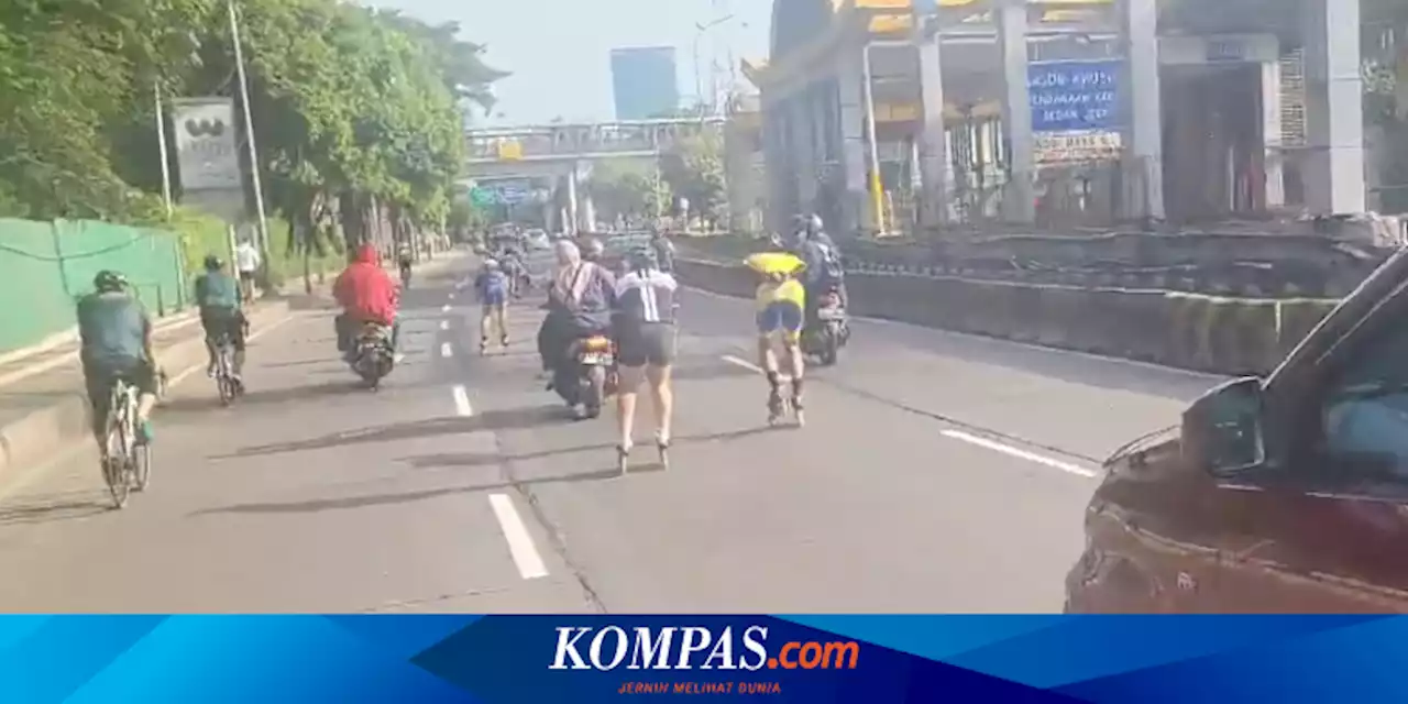 Viral Pesepatu Roda Bermanuver di Tengah Jalan Raya, Boleh atau Tidak?