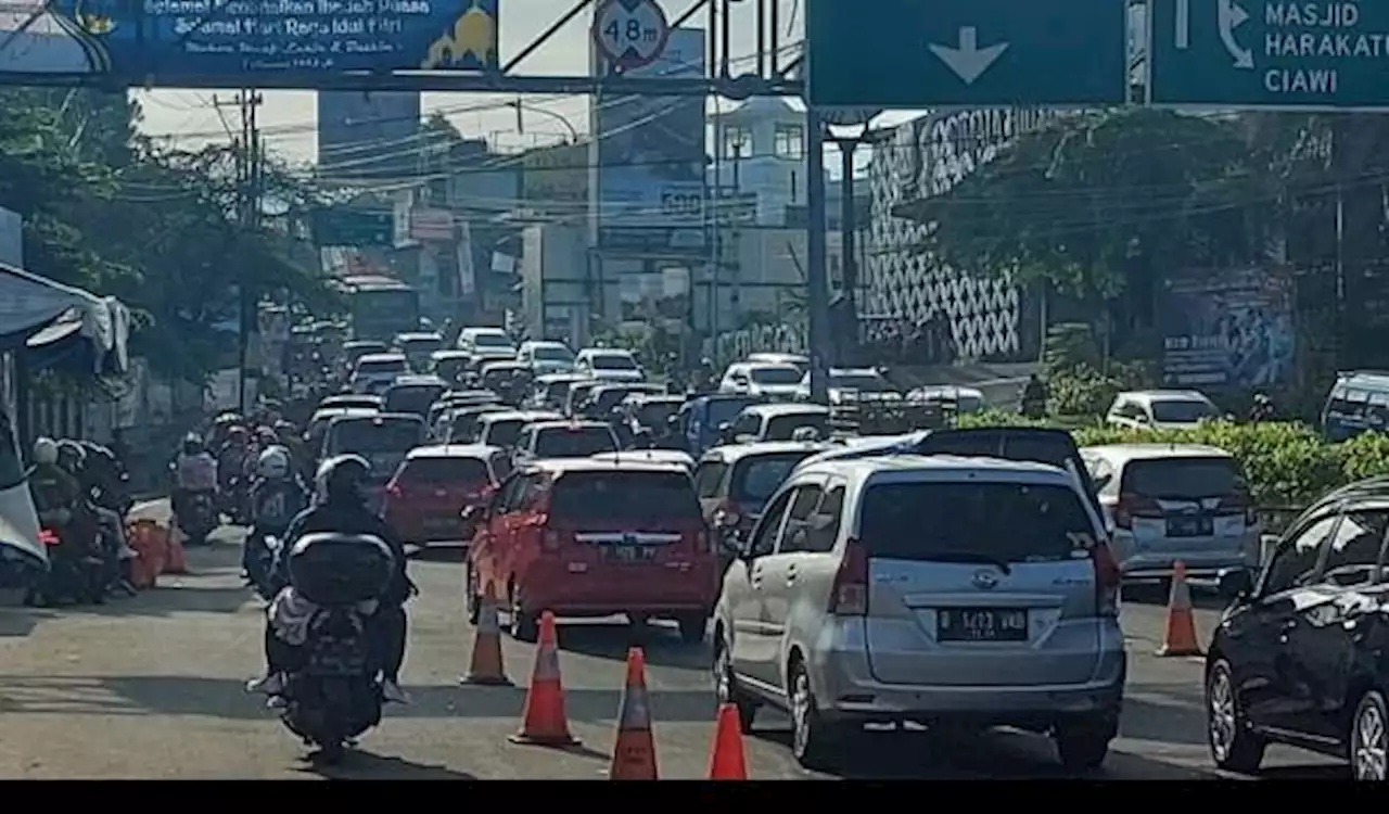 Satu Arah akan Diberlakukan Secara Situasional di Simpang Gadog