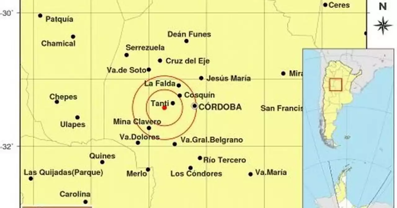 Temblor en Córdoba: fue de 3,3 grados | Ciudadanos | La Voz del Interior