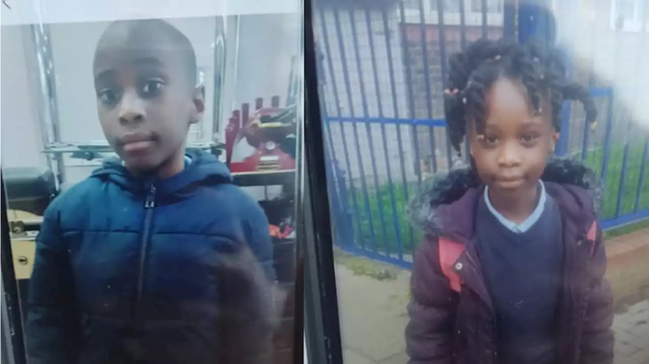 Police hunt for missing twins, 6, who vanished while playing in their front garden