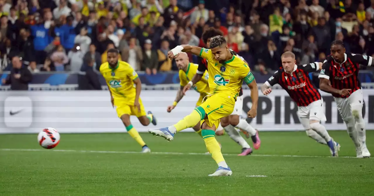 Nantes gagne la Coupe de France en battant Nice