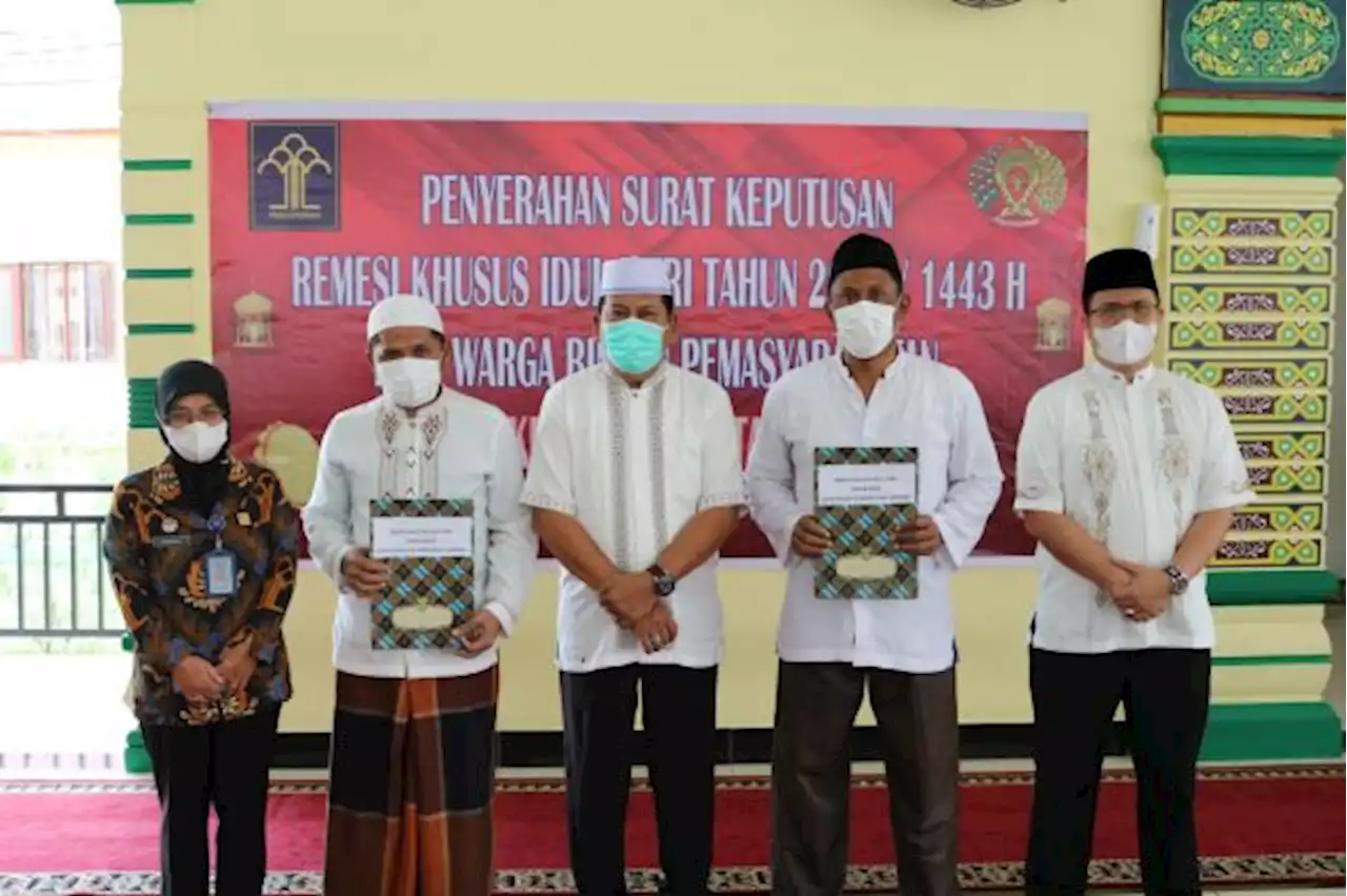 609 Napi Lapas Pematangsiantar Terima Remisi Khusus Idul Fitri, Satu Bebas