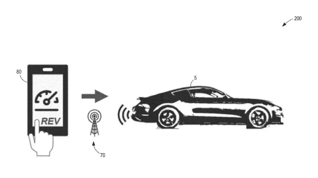 Ford patents ability to remotely rev engine