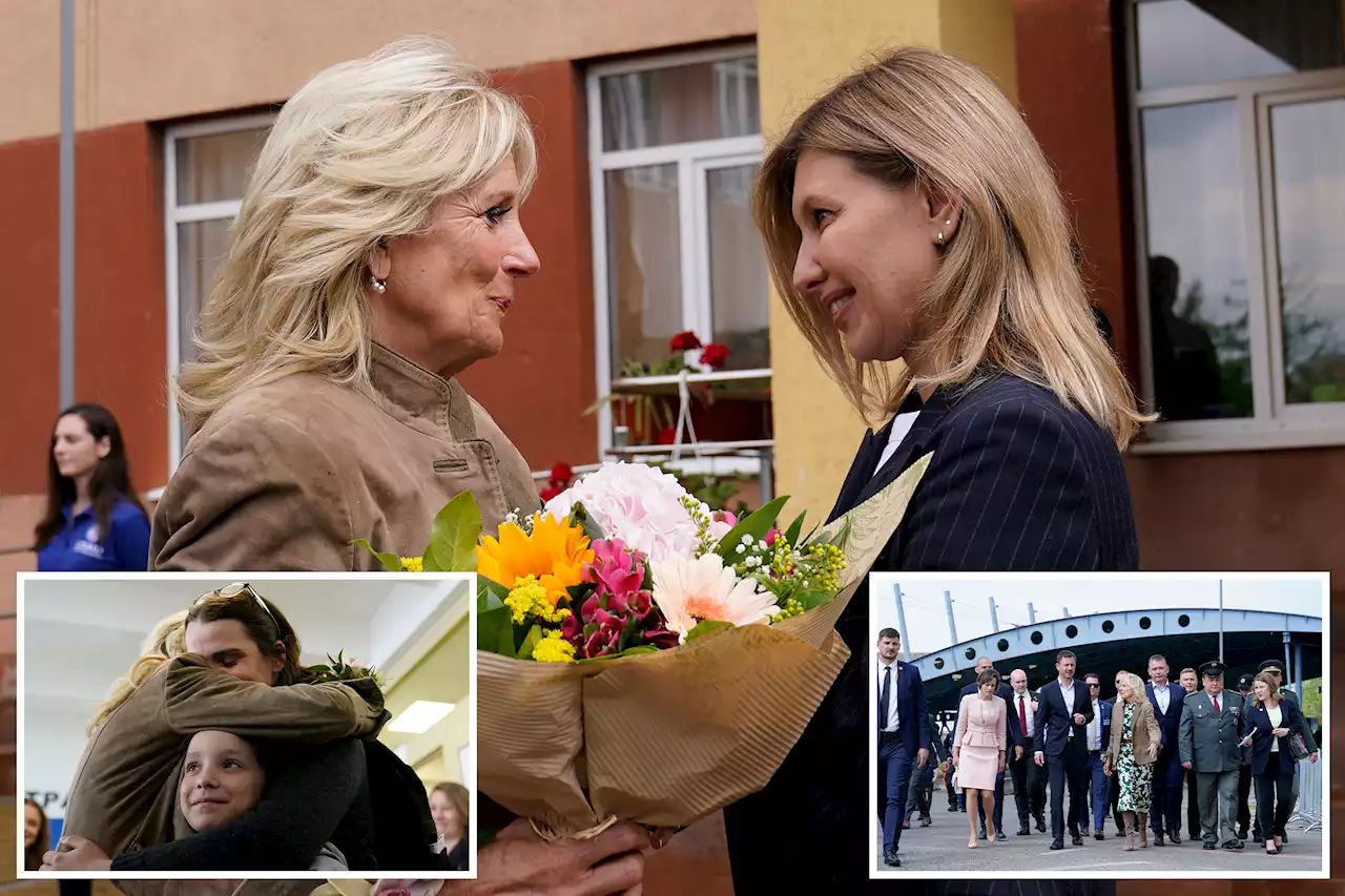 Jill Biden makes surprise Mother’s Day visit to Ukraine, meets with Zelensky’s wife