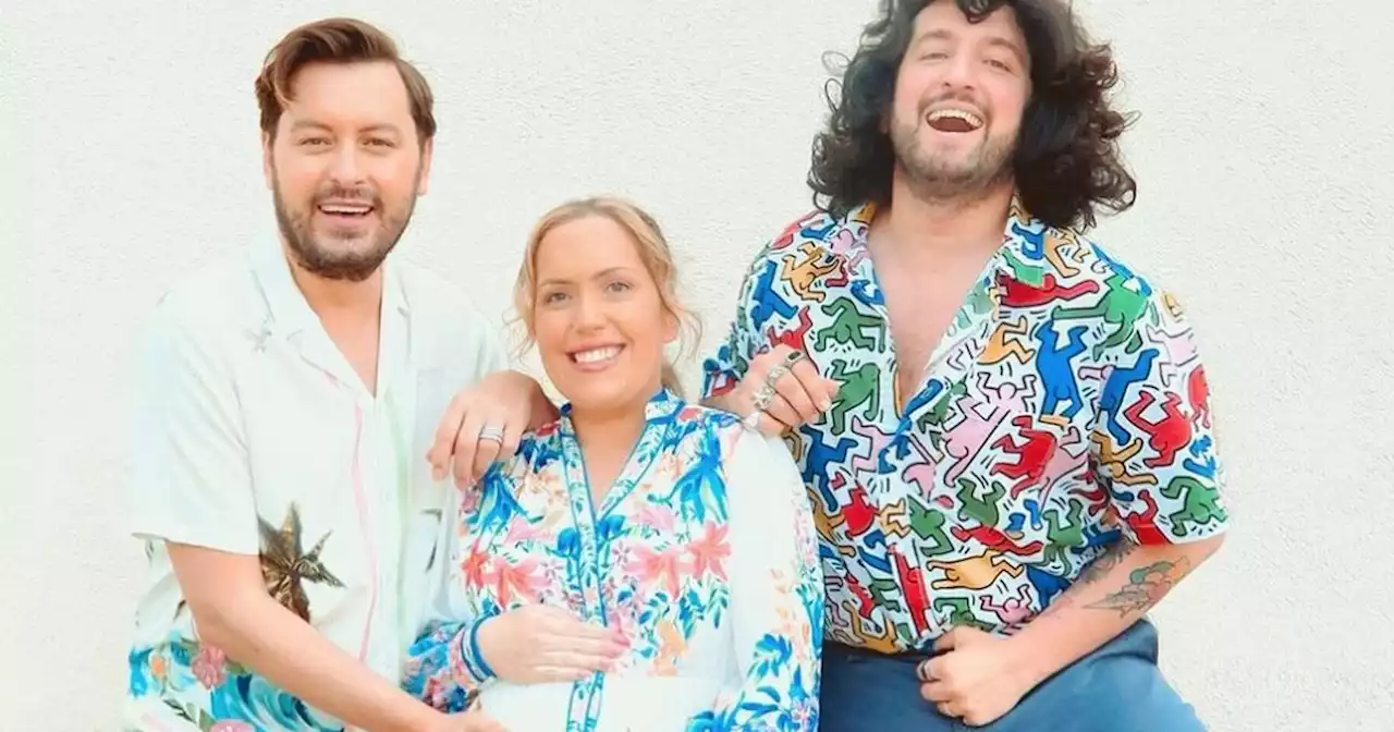 Brian Dowling announces his sister is surrogate for his and husband's baby