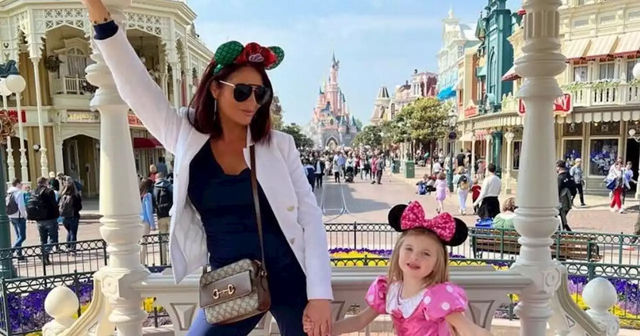 Inside Amy Childs' daughter Polly's 5th birthday party and Disneyland getaway