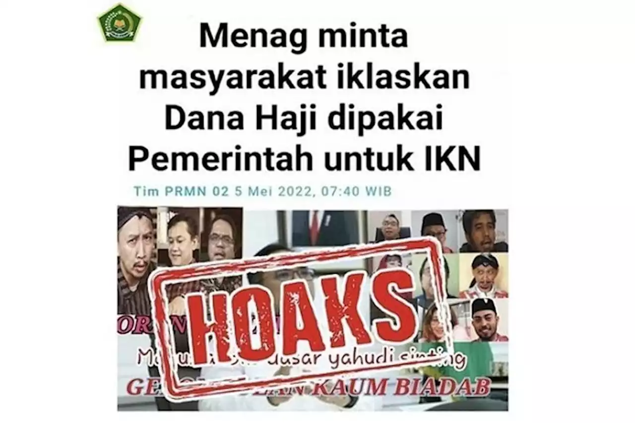 Penyebar Hoaks Memanipulasi Judul Pemberitaan Pikiran Rakyat, Menag Ikut Jadi Korban - Pikiran-Rakyat.com