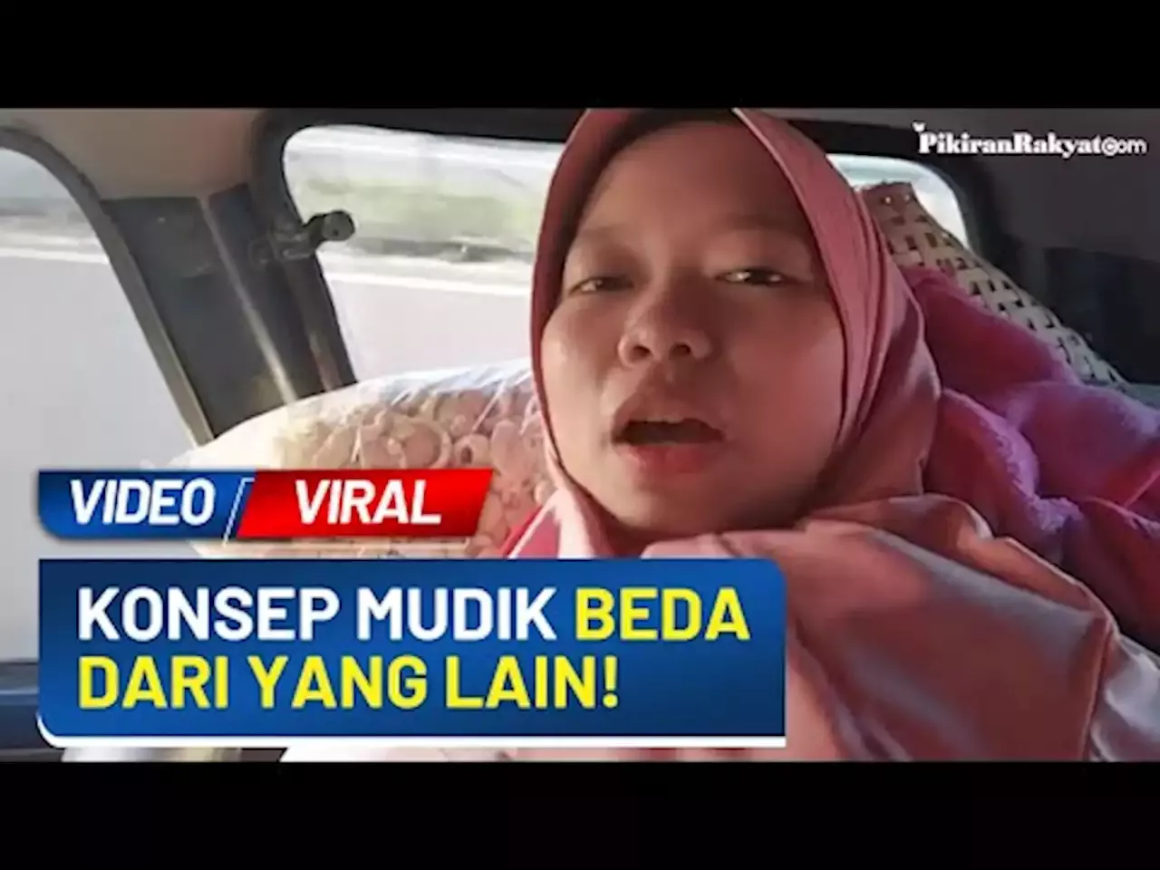 Video Viral Wanita Tunjukkan Konsep Mudik Yang Unik Dan Beda Dari Yang Lain Netizen Dibuat Kagum 