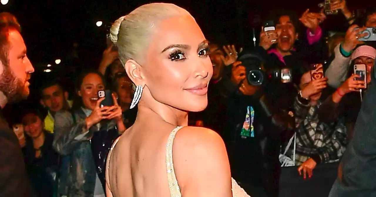 Kim Kardashian Repurposed Yet Another One of Marilyn Monroe's Dresses