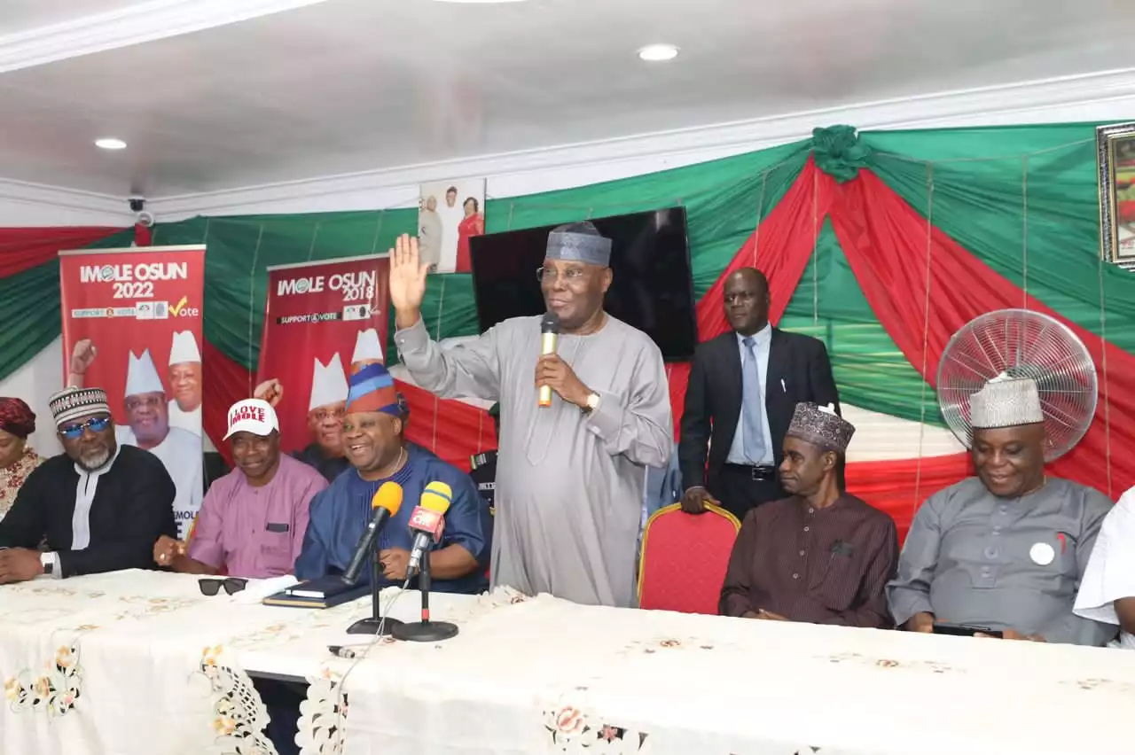 2023: Atiku woos Osun, Oyo PDP delegates ahead of presidential primary