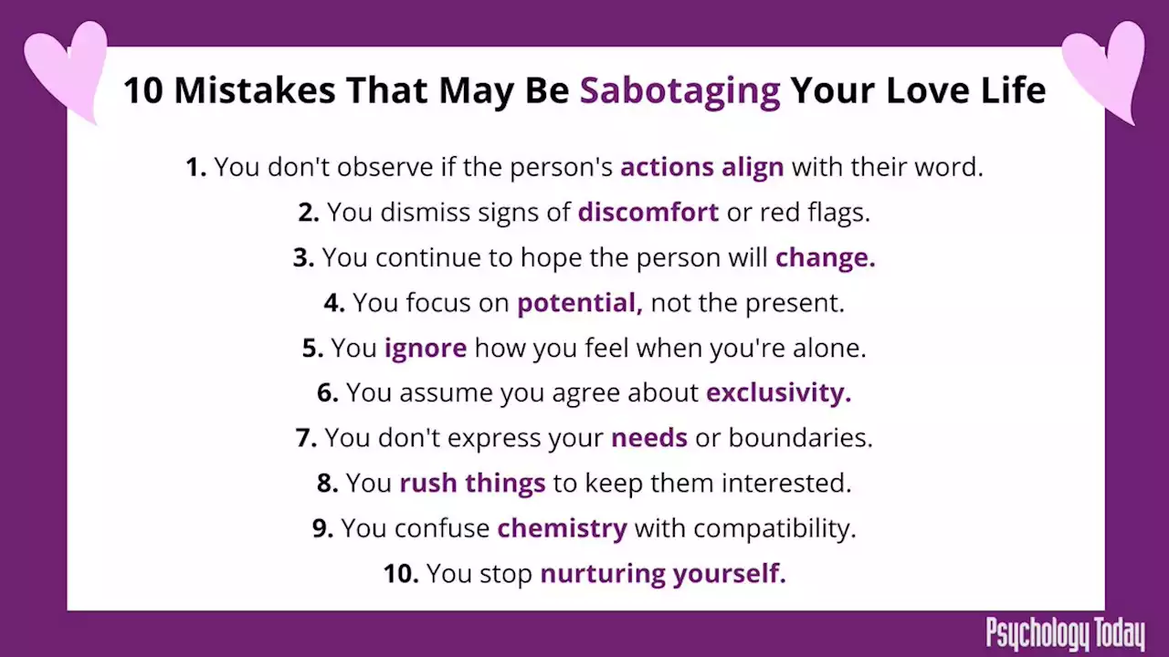 12 Mistakes That Sabotage Relationships