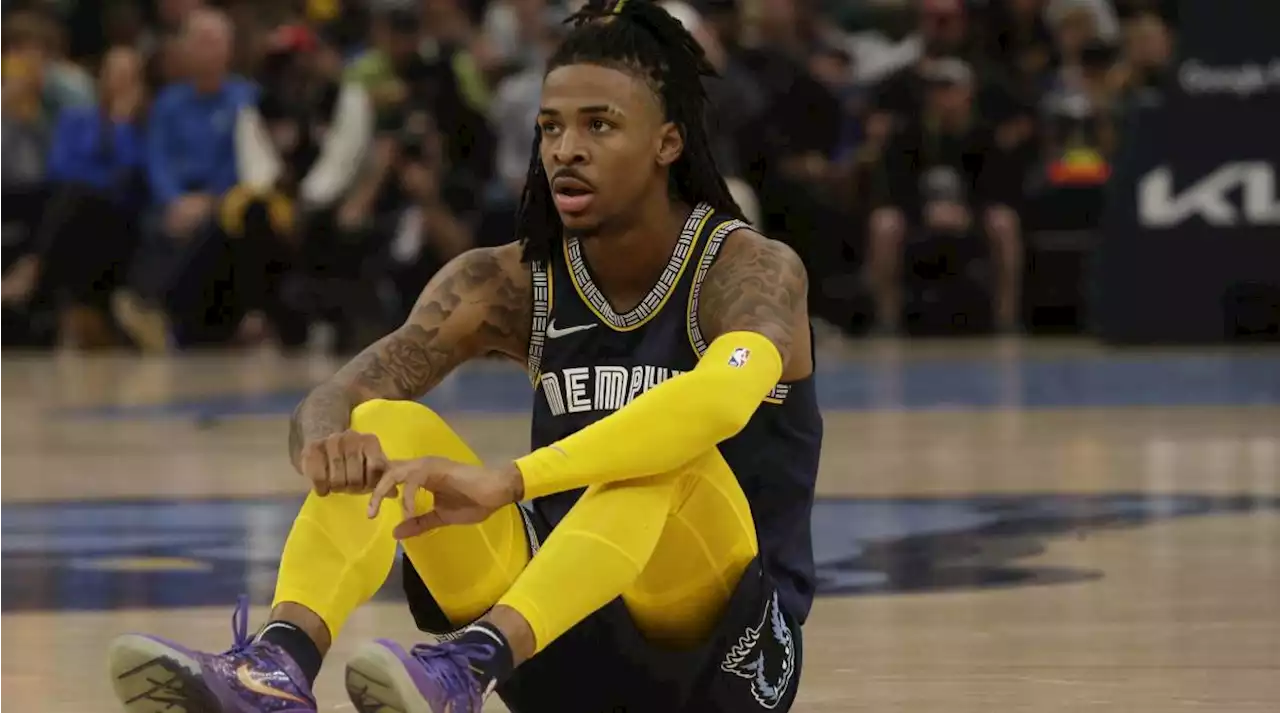 Ja Morant Posts, Deletes Tweet Throwing Shade at Warriors After Knee Injury