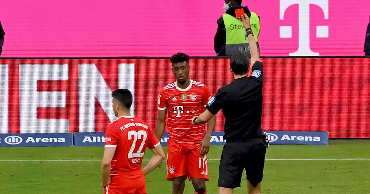 Bundesliga: Kingsley Coman mit Frust-Rot gegen Stuttgart