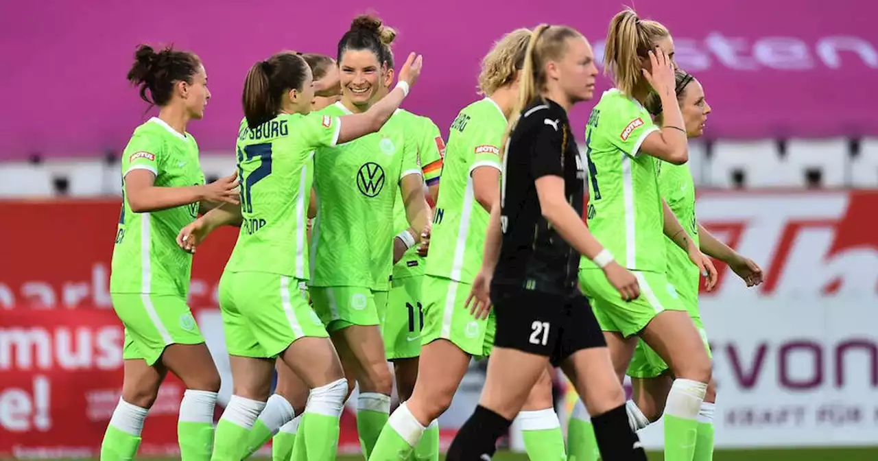 Frauen-Bundesliga: VfL Wolfsburg feiert siebte Meisterschaft