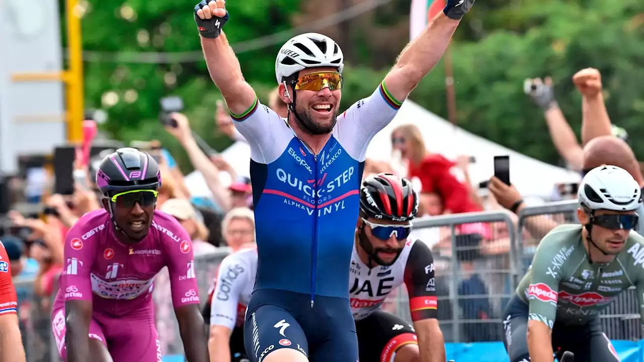 Giro d'Italia 2022: Cavendish gewinnt dritte Etappe