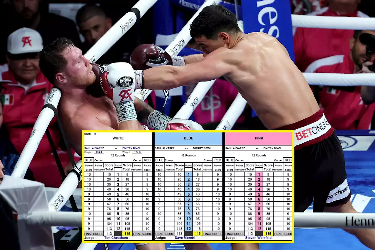 Canelo vs Bivol scorecards leave many fans puzzled despite Russian's dominance