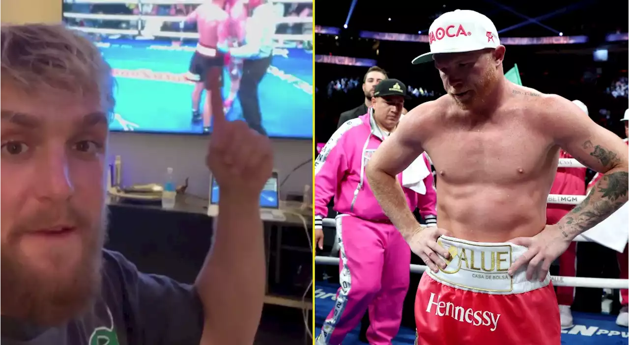 Jake Paul reacts to Canelo 'badly' losing and says when he will beat Mexican