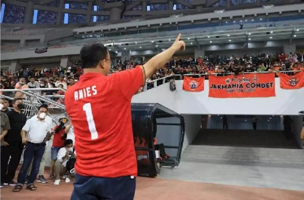 Anies Sebut Jakpro-Persija Tengah Bahas Perjanjian Bisnis Penggunaan JIS