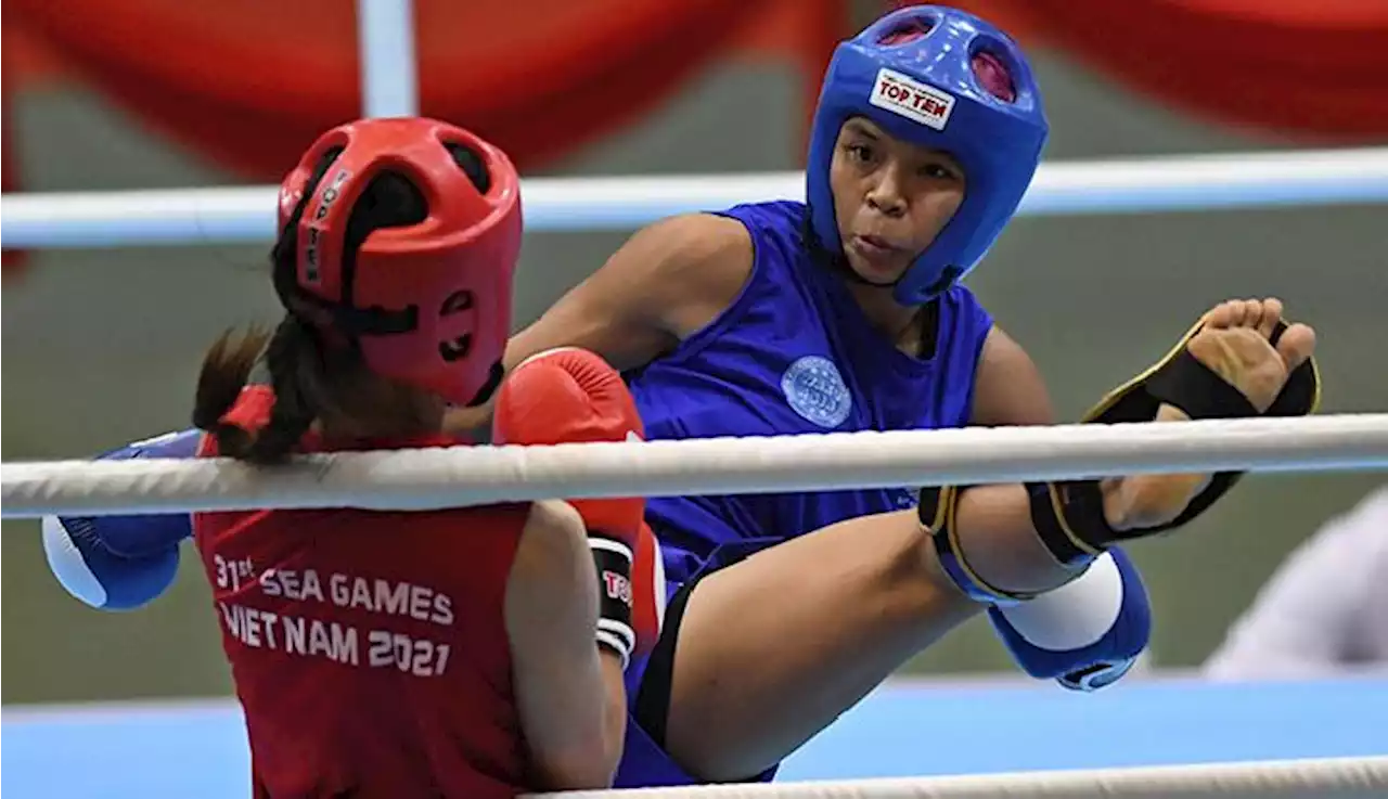 Hajar Atlet Laos, Amanda La Loupatty Lolos ke Semifinal Kick Boxing SEA Games