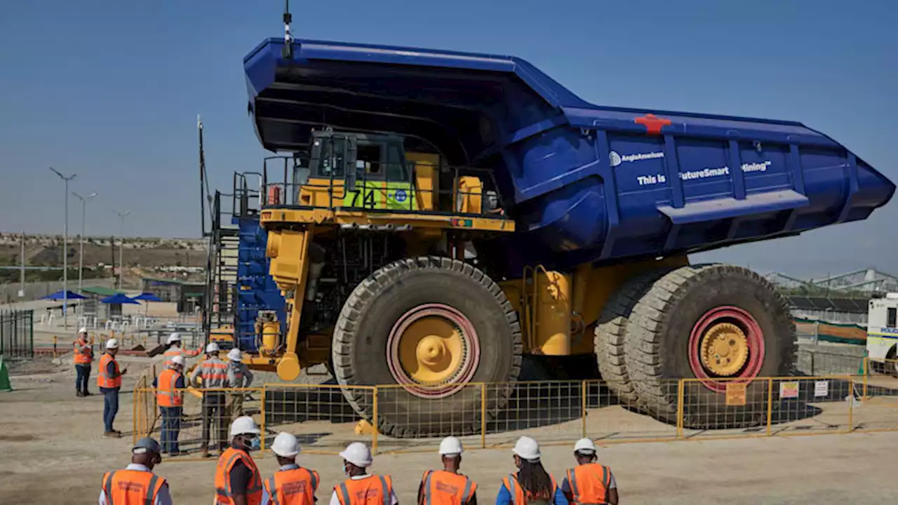 World’s biggest hydrogen trucks start work at Anglo American platinum mine