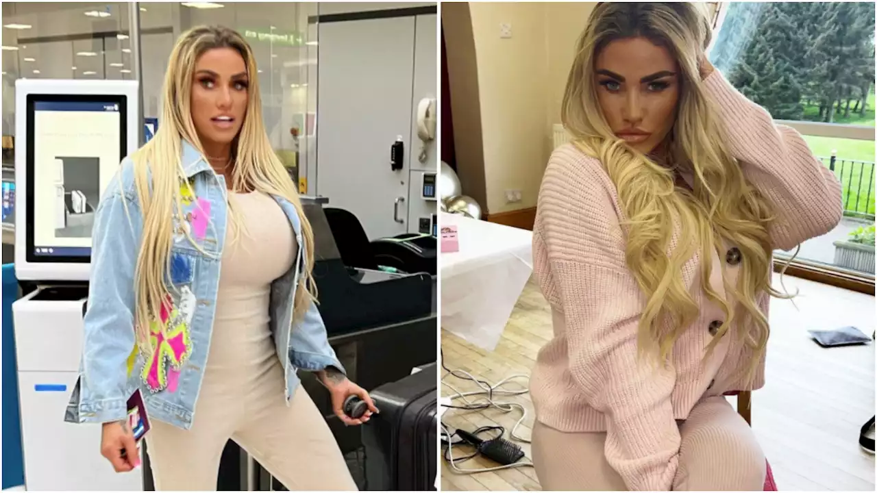 Katie Price nearly throws up during Scotland trip after awkward sausage gaffe