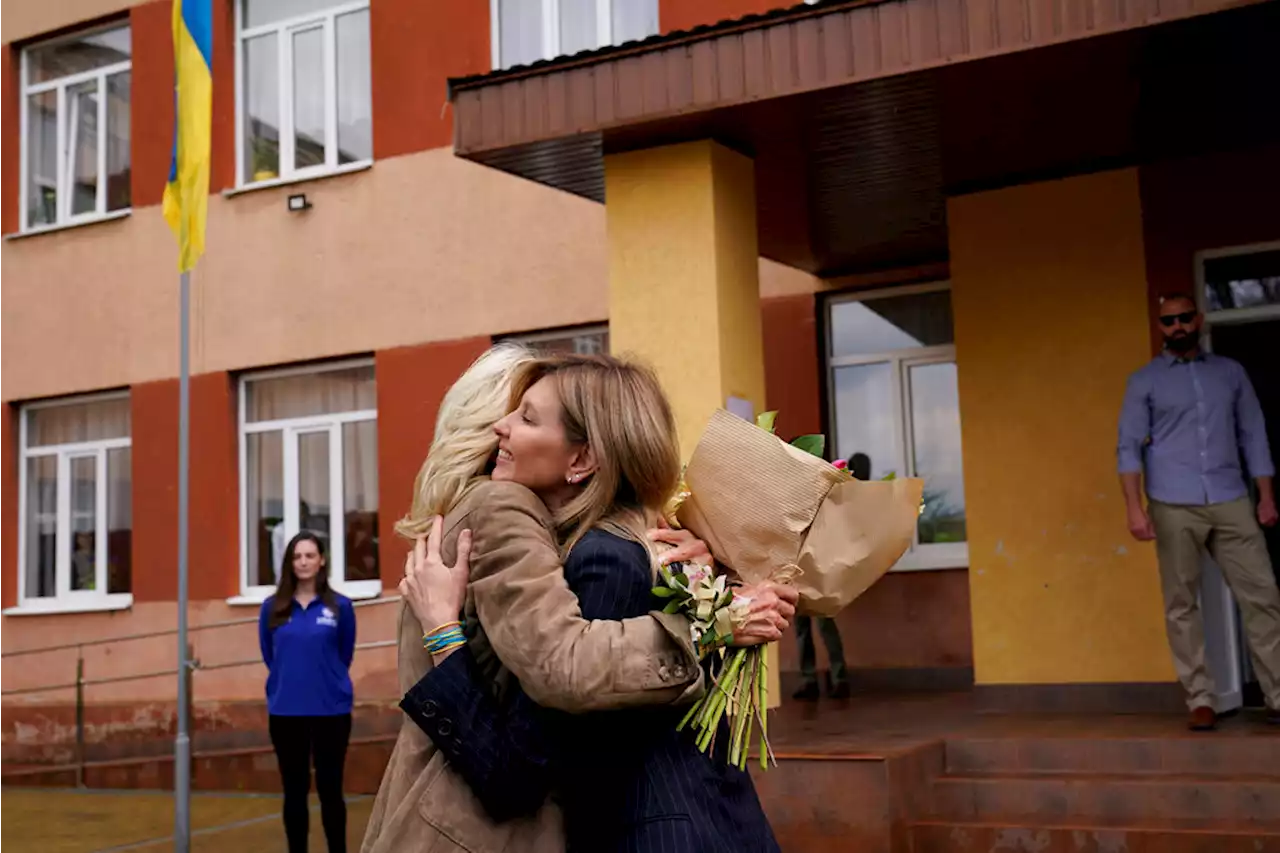 Jill Biden Visits Ukraine on Mother's Day