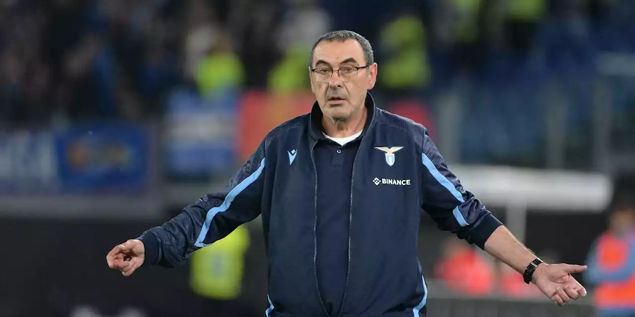 Lazio, Sarri: 'Ritorno allo Stadium? Penso solo a vincere per l'Europa'