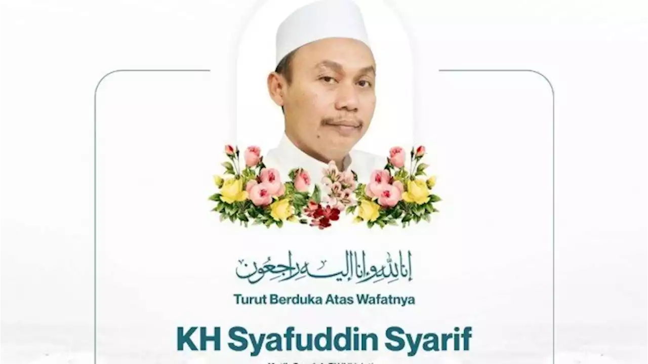 Innalillahi, Kiai Syafruddin Katib Syuriah NU Jatim Wafat