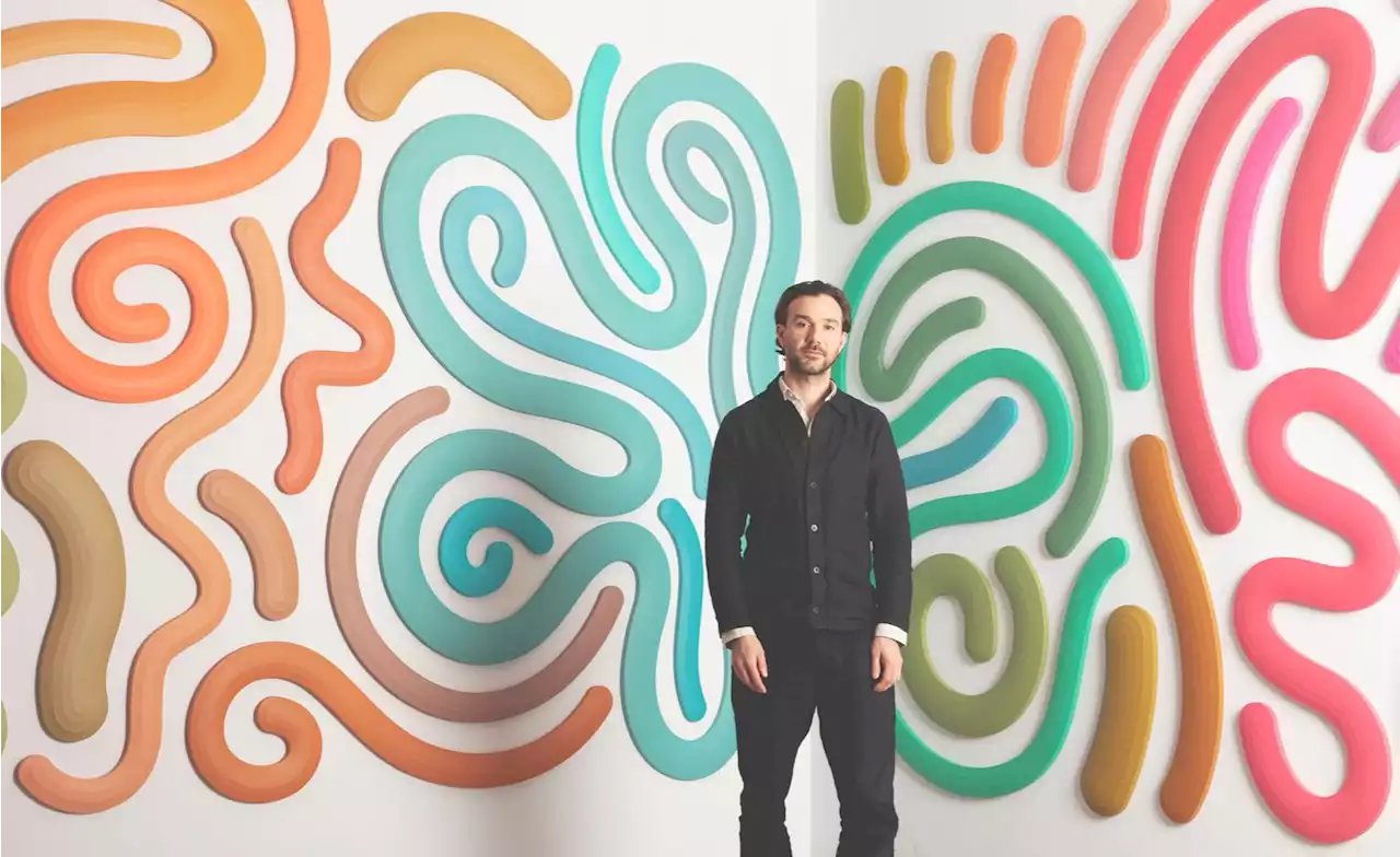 Josh Sperling: a daydream of squiggles, swirls and minimalism in New York