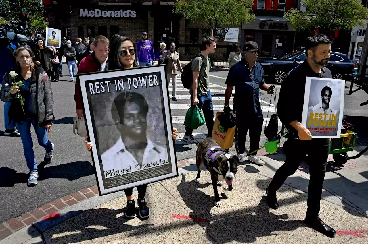 Adams Morgan mourns a man who died homeless, steps from his childhood home