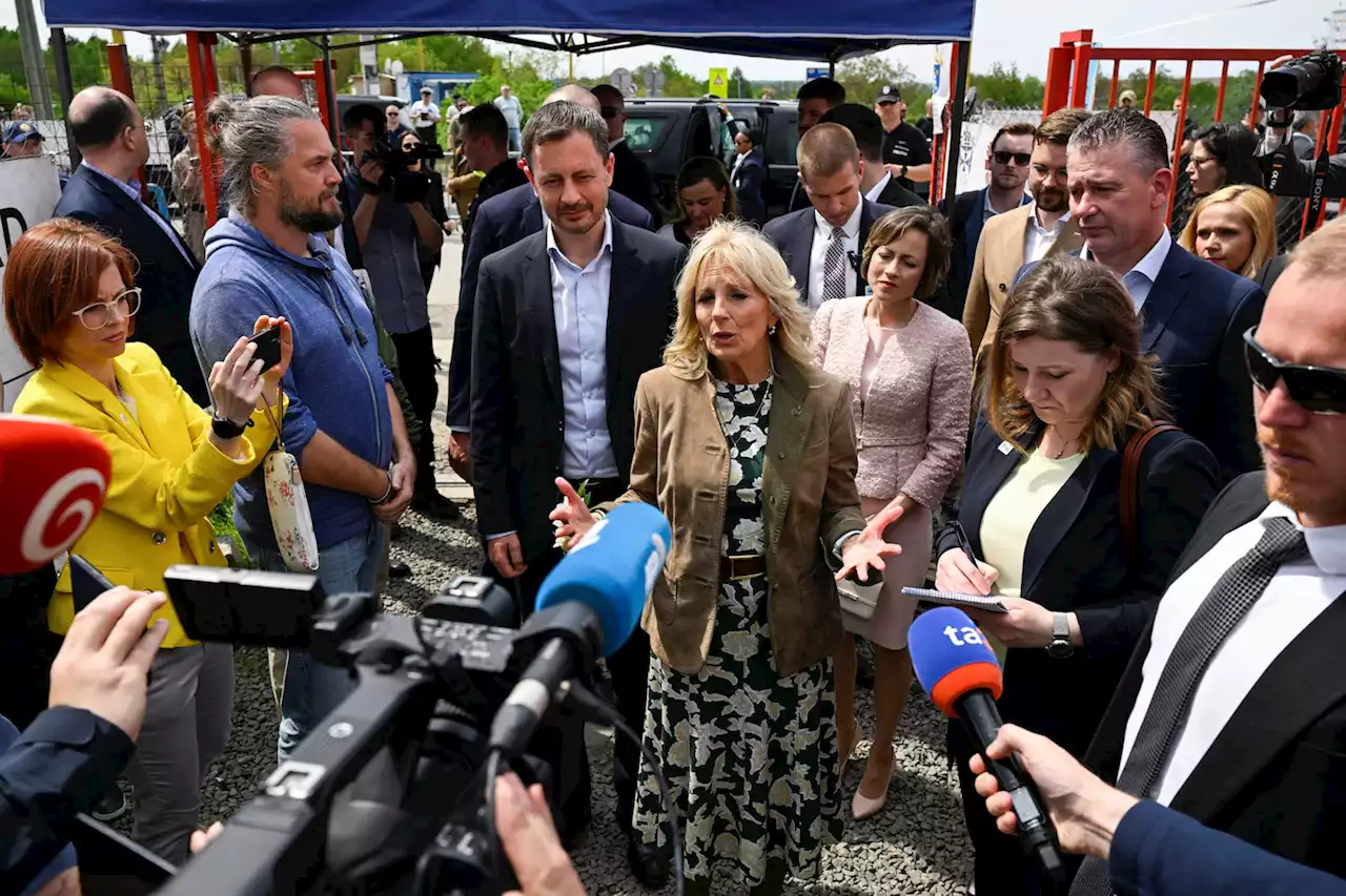 First lady Jill Biden visits Ukraine in rare trip to war zone