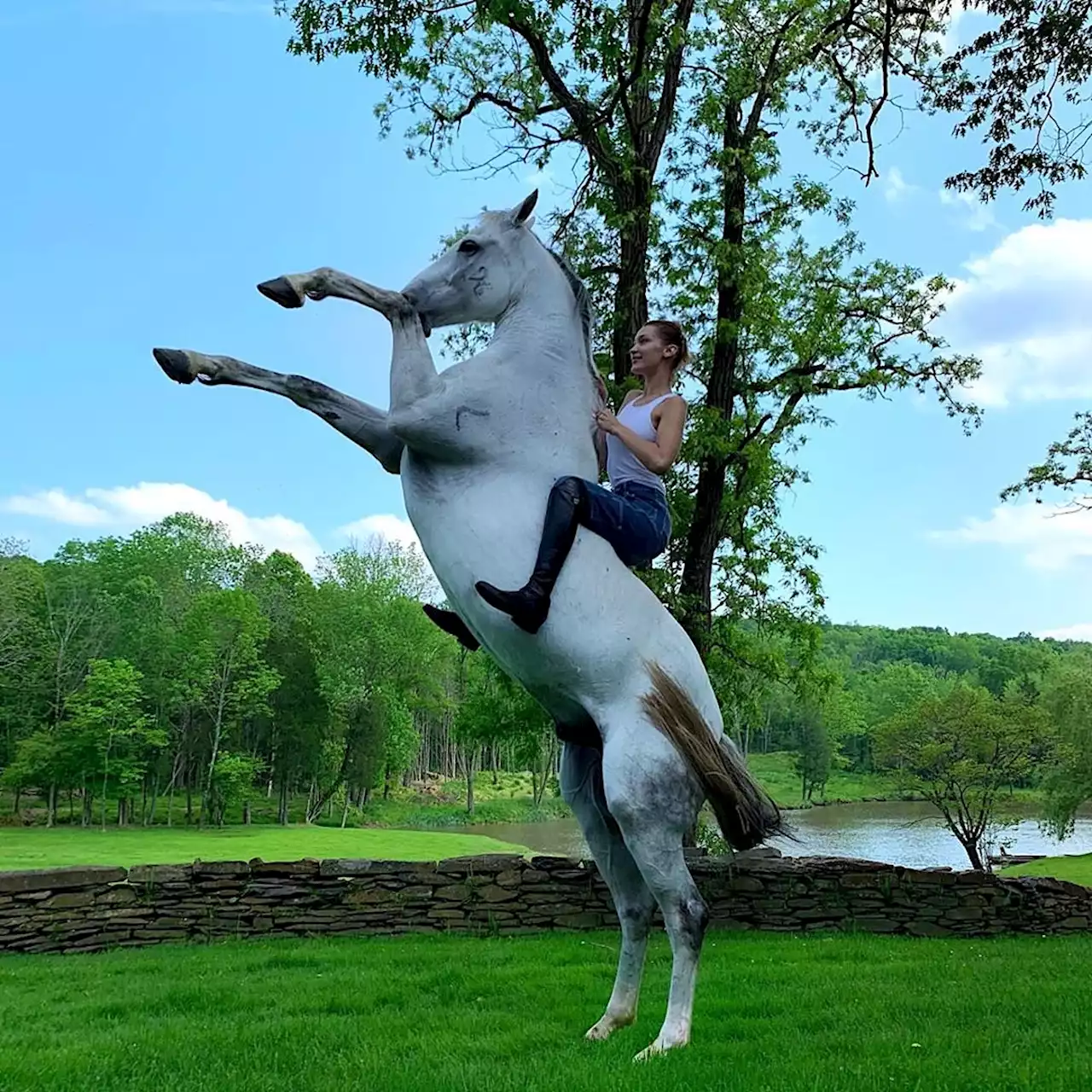 A Visual History of Iconic Celebrity Horse Girl Moments