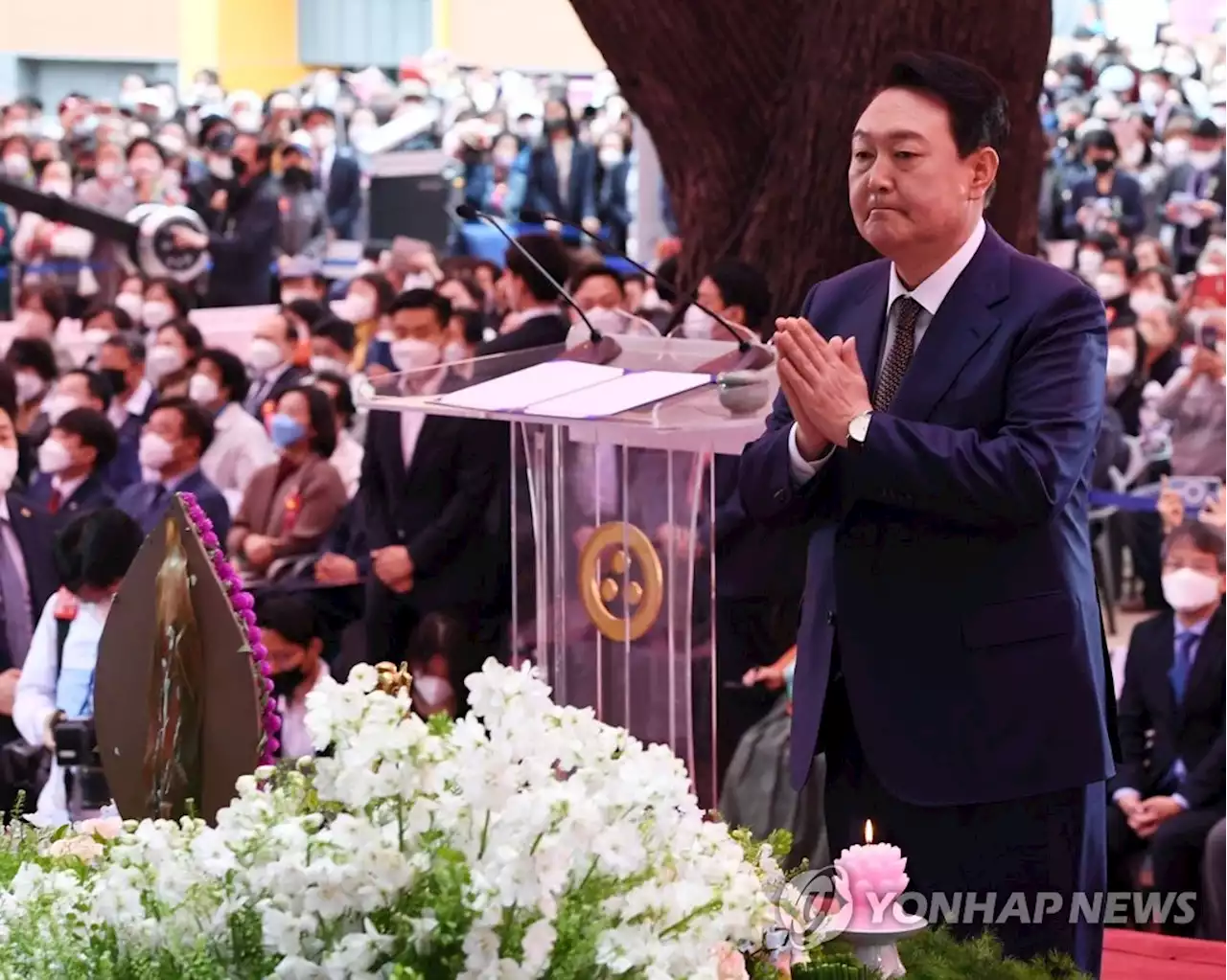 尹당선인 '국민마음 하나로 모으겠다…매일이 희망으로 꽃필것'(종합) | 연합뉴스