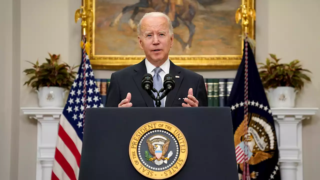 President Joe Biden announces program giving discount on internet for low-income households