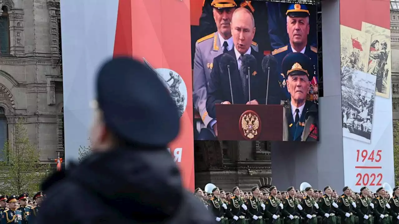 Putin defends Ukraine invasion while marking WWII victory