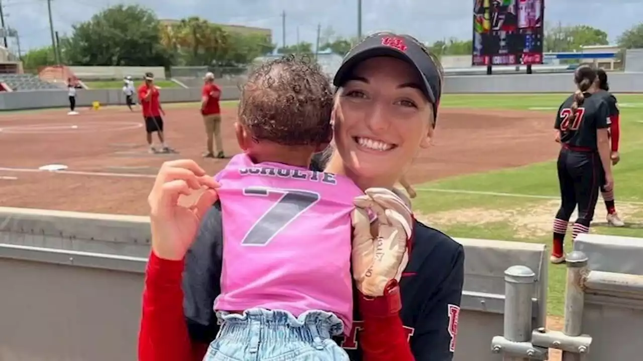 Houston Cougars softball team's second baseman juggles life as a student, slugger and single mom