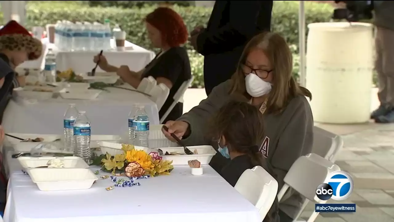 Homeless mothers treated to special brunch on Mother's Day in Tustin