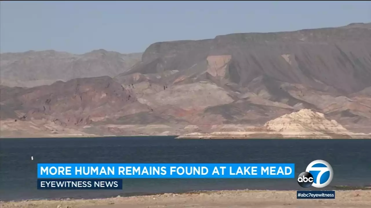 More human remains found at Lake Mead as reservoir's water level plunges