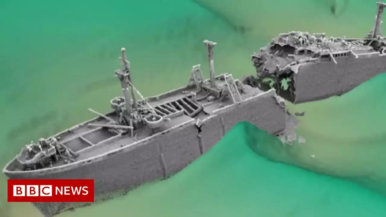 Masts to be axed from explosive-filled shipwreck in safety bid